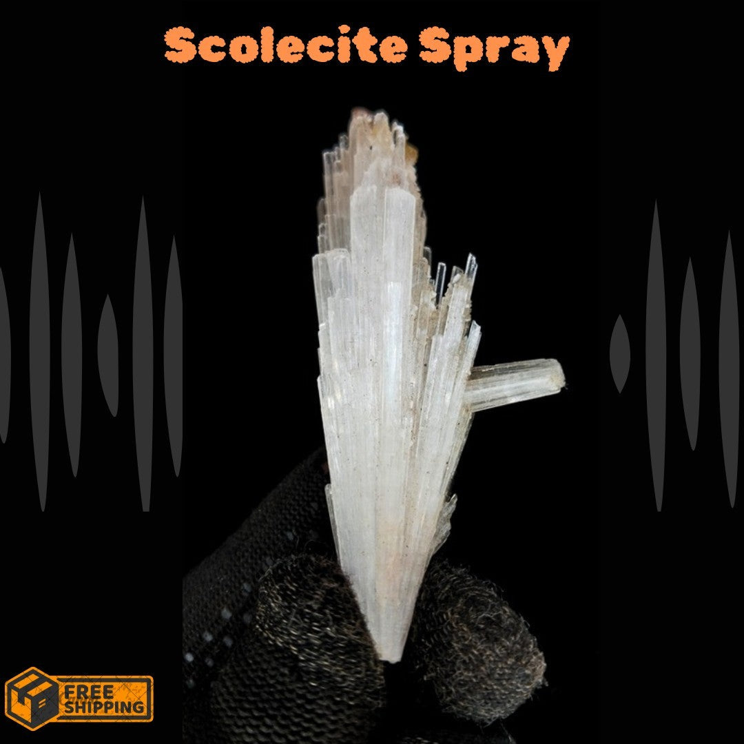 20g Natural Scolecite Cluster | Energy Stone for Calm Healing & Balance