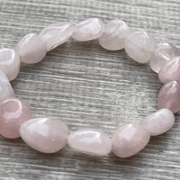 Wholesale Grade A++ Gemstone Nugget Bracelet, Choose from 18 Gemstone Types