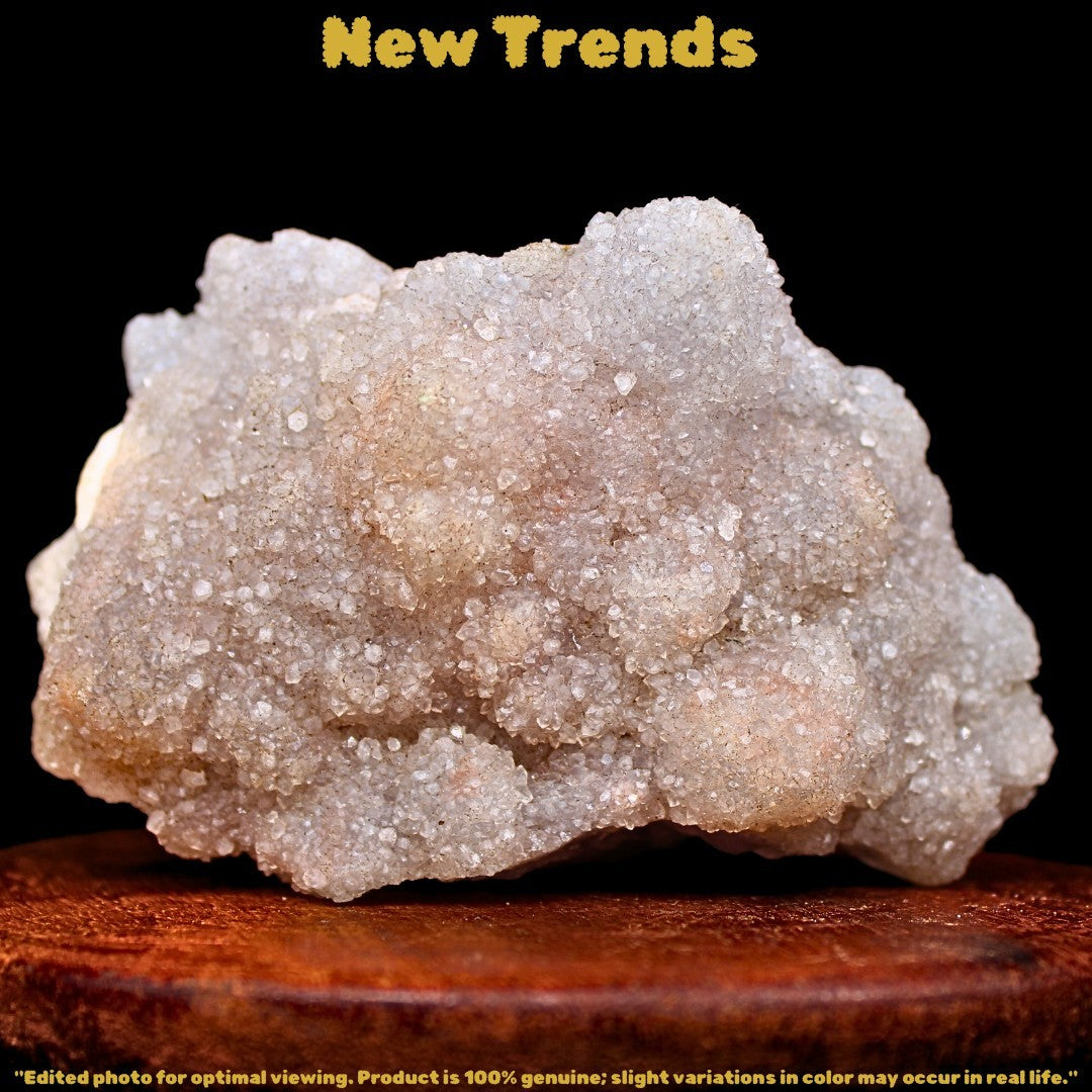 260g Natural Amethyst Quartz Cluster Crystal Geode Purple Druzy India