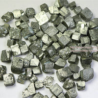100g Wholesale Beautiful Golden Iron Pyrite Cubic Crystal gem Mineral Specimen