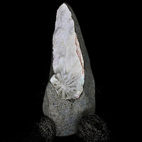Scolecite Geode 110g 7x4cm Natural Calming Reiki Stone for Third Eye Chakra