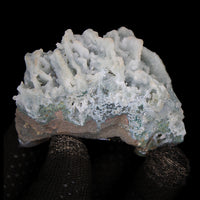 Rare Coral Chalcedony 108g Mineral Specimen India Zeolite Formation