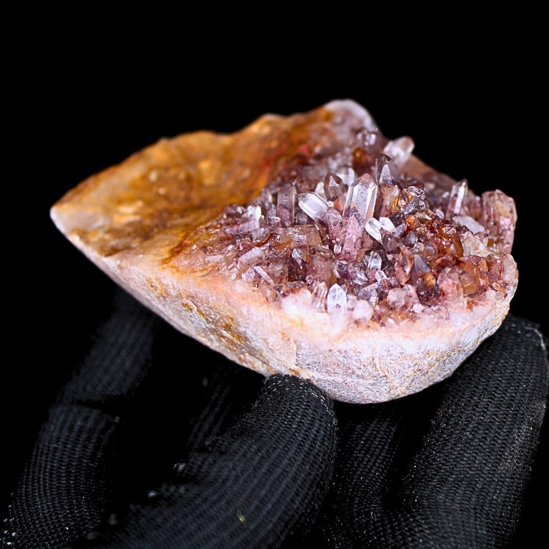 Phantom Quartz Crystal 208g 9x5 cm Natural Raw Cluster Mineral from India