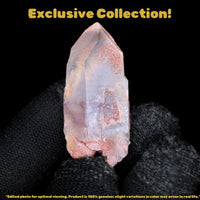 Rare Phantom Quartz Crystal 10g Mini Cabinet Specimen from India