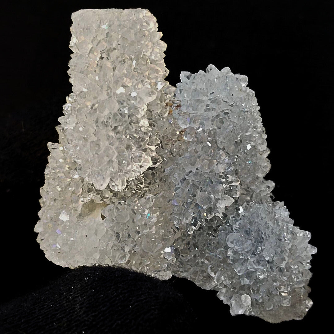 35g  Geode Cluster | Rainbow Quartz Crystal Mineral, Reiki Healing