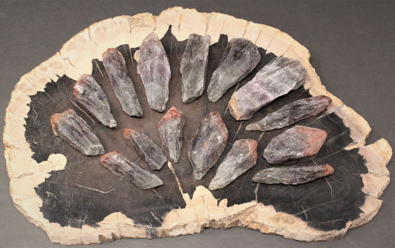 Super Seven Amethyst Cacoxenite Point (Super 7 Melody Stone, Crystal Point)