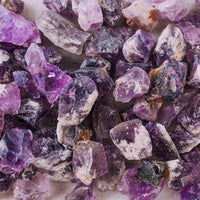 Raw Amethyst Crystal Chunks - Bulk Natural Amethyst Rough Stones from Brazil