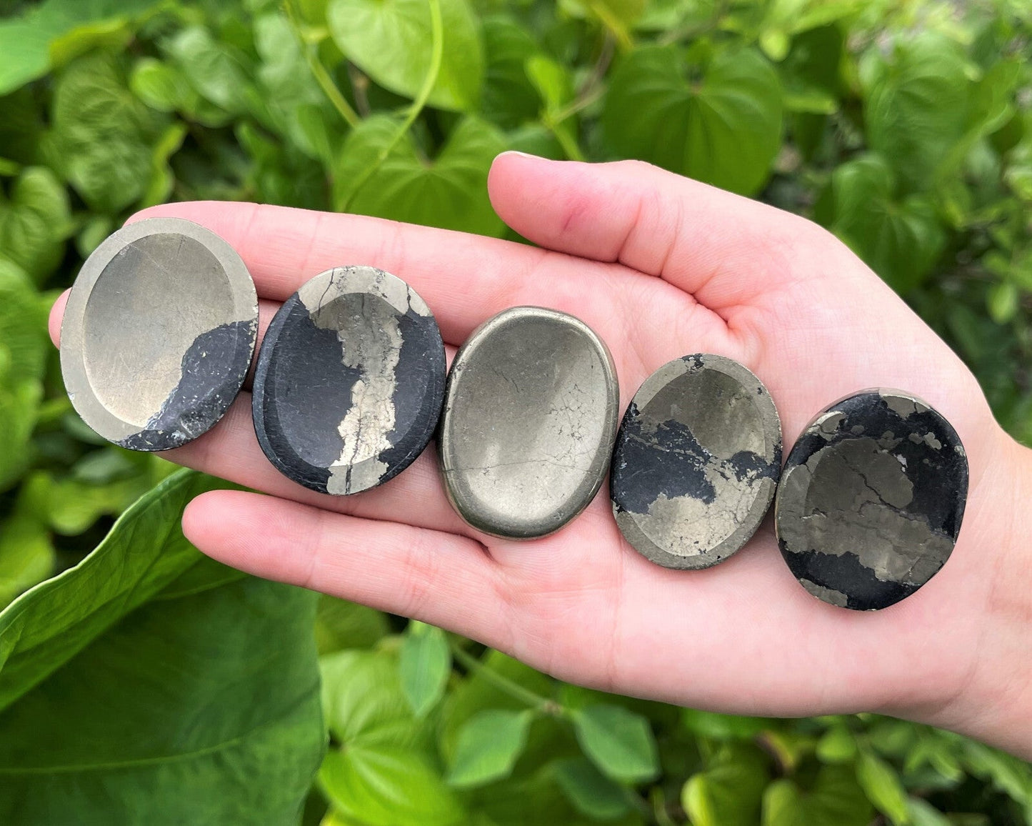 Natural Crystal Worry Stone: Choose Gemstone (Crystal Healing Pocket Stone)
