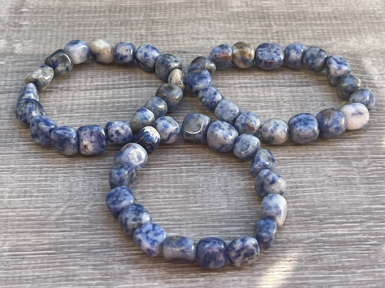 Wholesale Grade A++ Gemstone Nugget Bracelet, Choose from 18 Gemstone Types