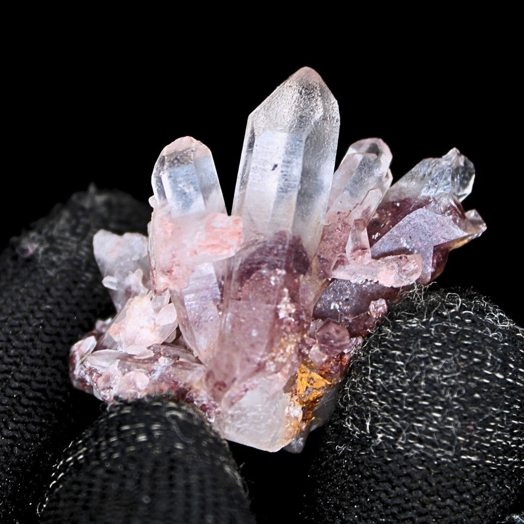 Red Phantom Quartz 103g Raw Crystal Cluster Healing Mineral from India
