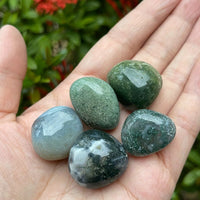 1/2 Lb Lot Tumbled Stones, 0.75-1.25" Crystal Healing Stones, Choose Stone Type
