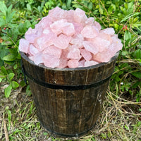 1/2 lb Bulk Lot Natural Rough Rose Quartz Crystals (Raw Reiki Love Healing 8 oz)