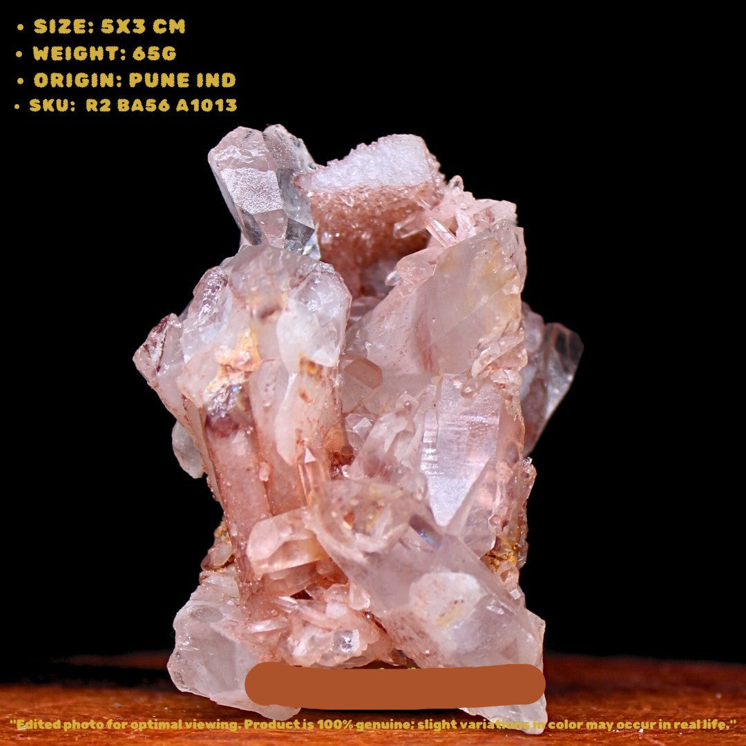 Natural Phantom Quartz Cluster 65g 5x3 cm Raw Crystal Mineral Specimen