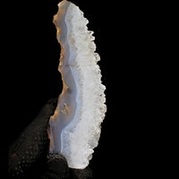 Apophyllite Quartz Healing Cluster Stone 145g 14x5 cm Natural Crystal