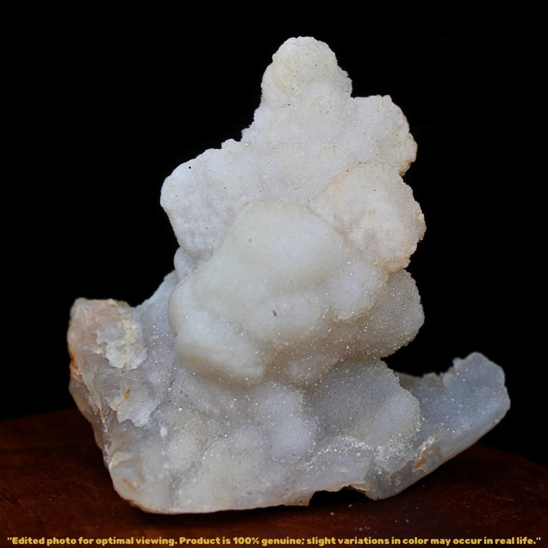 Chalcedony Quartz Cluster 178g 8x7 cm Natural Crystal Mineral