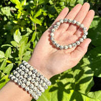 8 mm Bead Gemstone Bracelets: BUY 3 GET 1 FREE! (Stretch Crystal Bead Bracelets)