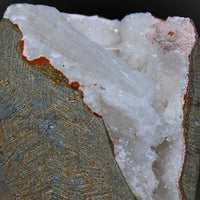 Stunning Scolecite Geode Healing Cluster – 6.3x5cm High Vibration Spiritual 185g