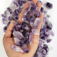 AMETHYST CRYSTAL SMALL POINTS & CHUNKS BULK WHOLESALE HEALING CRYSTALS