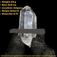 Himalayan Clear Quartz Point Crystal 26g 5x2cm Natural Mineral Healing Stone