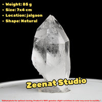 Himalayan Clear Quartz Point Wand Ethically Sourced Healing Crystal from India