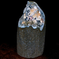 Rare MM Quartz Mordenite Ball Geode 256g Indian Zeolite Specimen