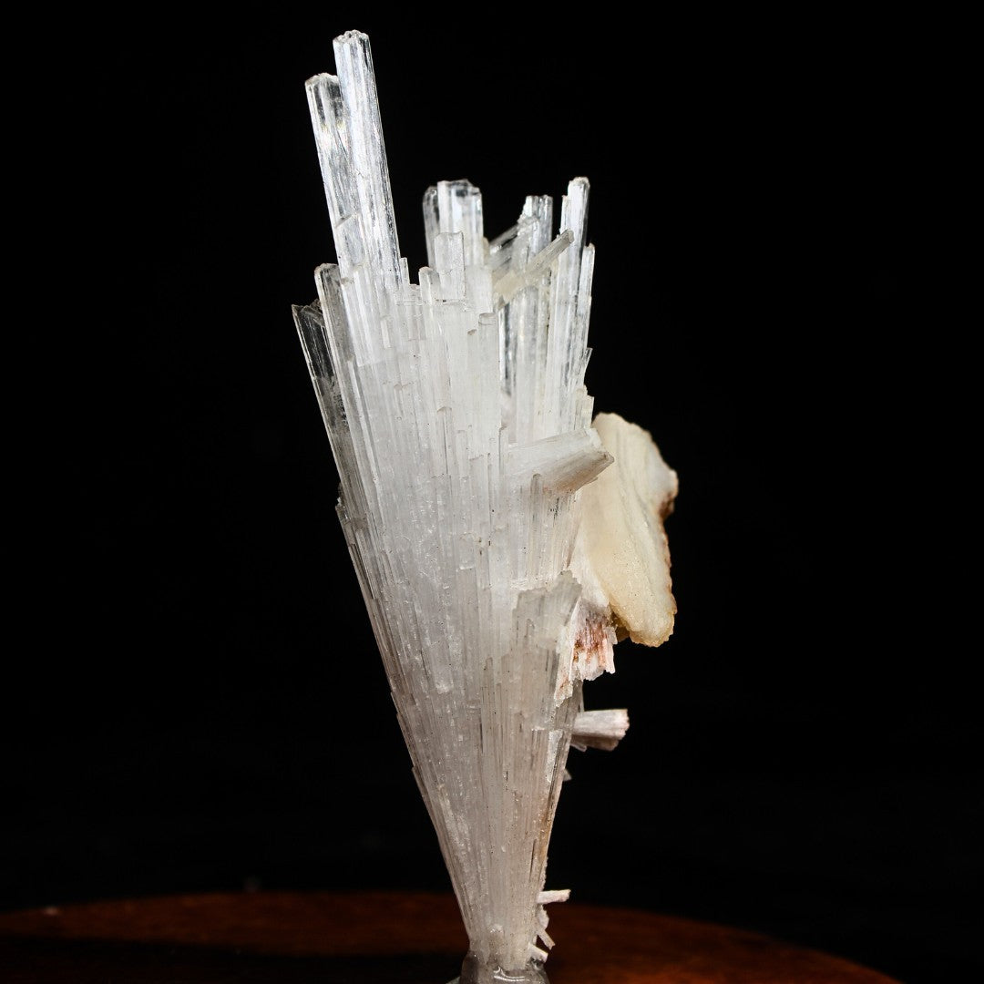 Natural Scolecite Cluster Stone 44g 10x4 cm Calming Energy for Meditation