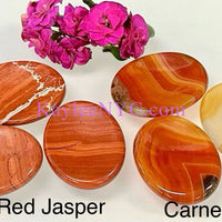 Wholesale Lot 11 PCs Natural Crystal Worry Stone Healing Energy