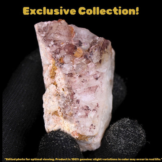 Natural Phantom Quartz Crystal 104g Layered Point Mineral from India