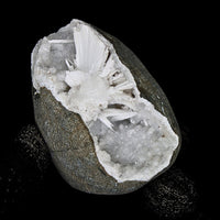 Scolecite Geode 148g 6x5cm Natural Calm Energy Stone for Chakra & Reiki