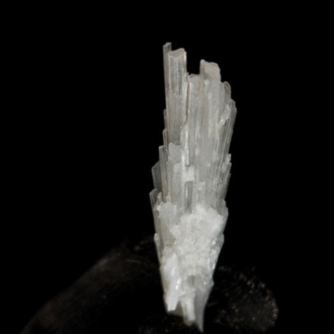 Natural Scolecite Crystal 12g Rare Needle Cluster India Mineral Specimen
