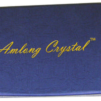 Amlong Crystal Meditation Divination Sphere Crystal Ball with Wood Stand