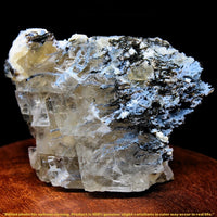 Calcite Rainbow Inclusion on Mordenite 160g Rare Indian Mineral Specimen