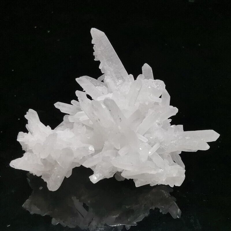 150g AAA Natural White Clear Quartz Cluster Crystal Point Healing Reiki Specimen