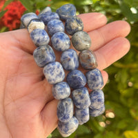 Wholesale Grade A++ Gemstone Nugget Bracelet, Choose from 18 Gemstone Types