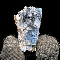 Rainbow Calcite w Mordenite 15g 4x2cm | Rare India Zeolite Specimen Gift