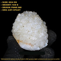 Apophyllite Crystal Cluster Raw Healing Mineral Natural India 140g