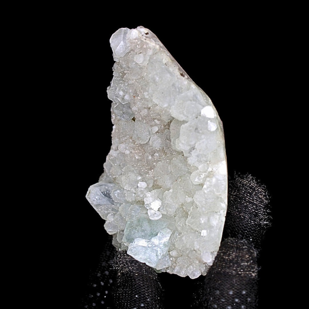 Apophyllite with Heulandite Cluster 135g Cabinet Mineral Specimen India
