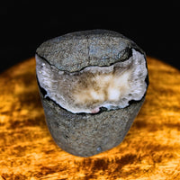 Quartz Geode with Scolecite Crystal Cluster 210g Healing Stone India