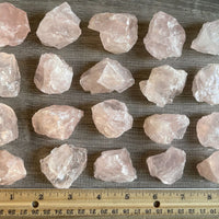 Natural Rough Rose Quartz Crystal Mineral, You Choose Amount