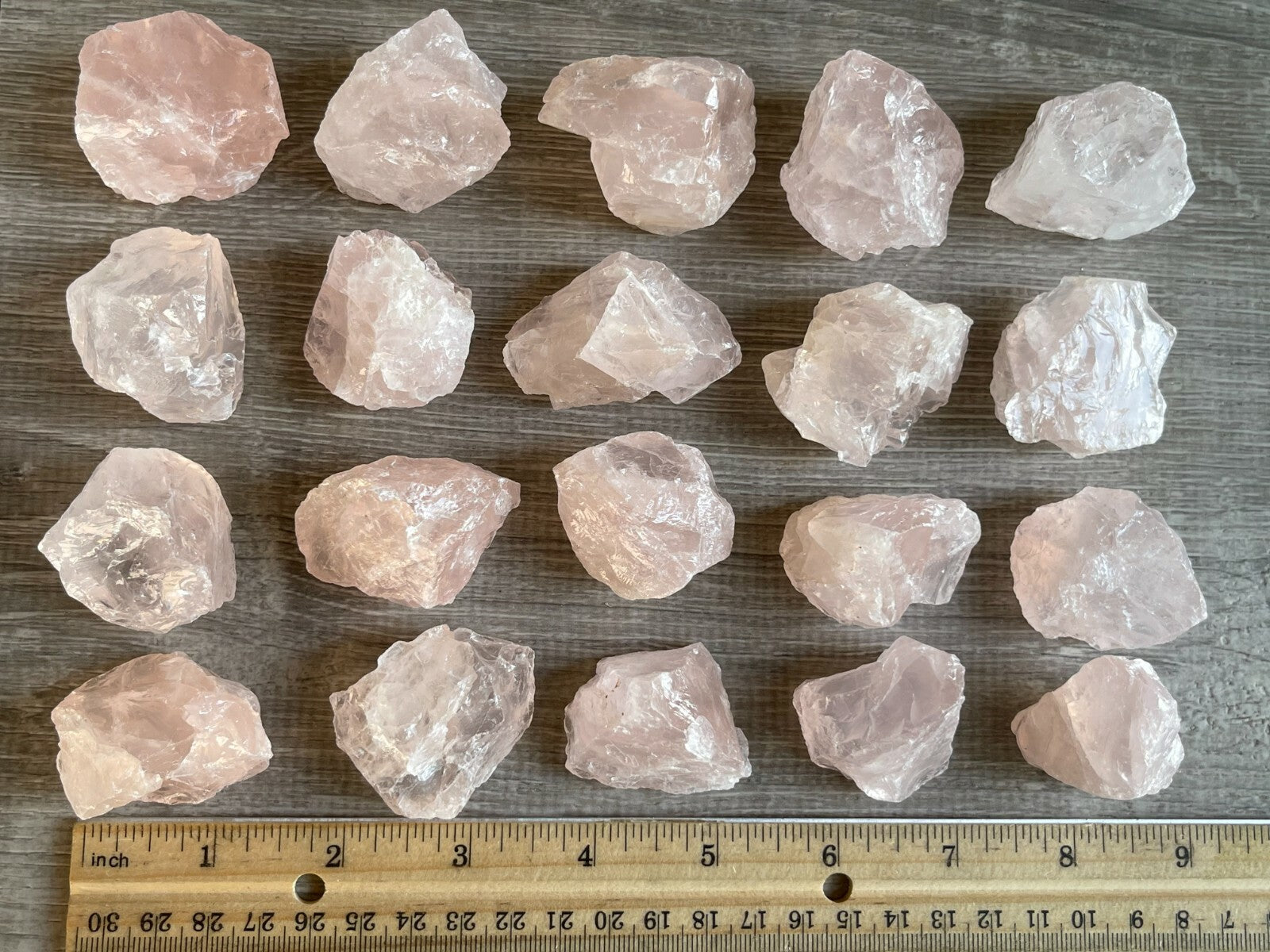 Natural Rough Rose Quartz Crystal Mineral, You Choose Amount
