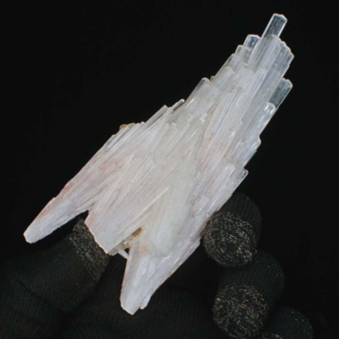 Natural Scolecite Cluster 72g White Zeolite Mineral Specimen India