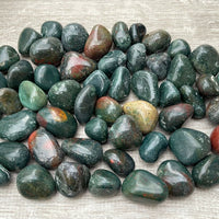 1/2 Lb Lot Tumbled Stones, 0.75-1.25" Crystal Healing Stones, Choose Stone Type