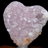 Heart Shaped Amethyst 876g Natural Crystal Cluster 12x12 cm from India