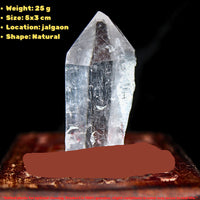 Himalayan Clear Quartz 25g 5x3cm Natural Healing Crystal Raw Mineral India