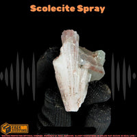 50g Scolecite Natural Cluster Zeolite Mineral Healing Crystal Stone India