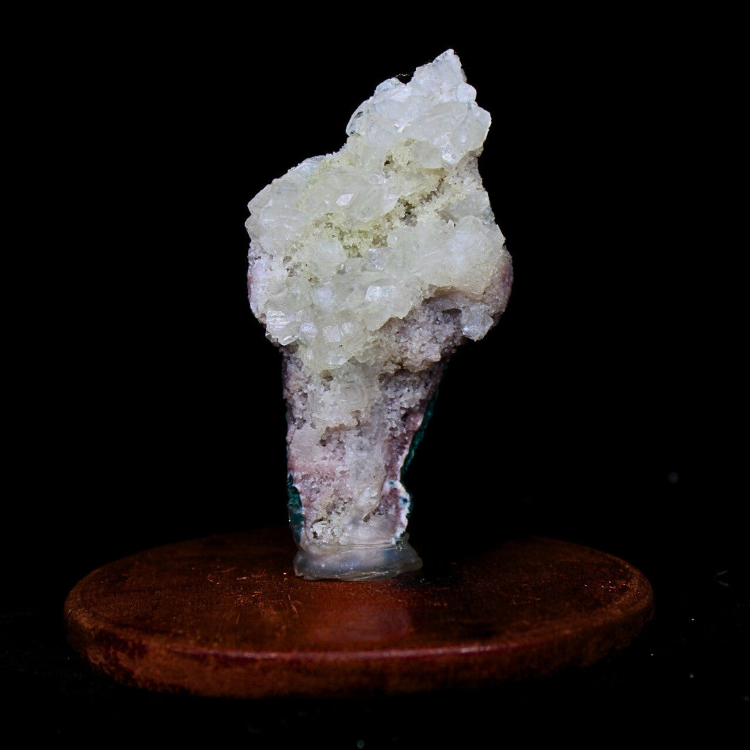 Bulk 16 Piece Natural Apophyllite Tips Pointed Cluster under 150g Wholesale lots