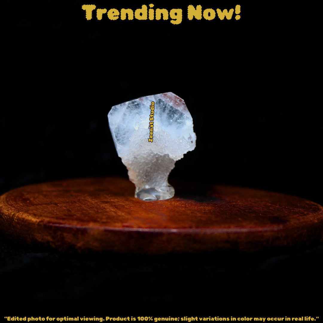 Apophyllite Unusual Crystal Cluster 4cm 140g Rare Luster Tower Specimen from Ind