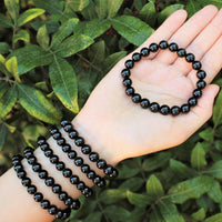 8 mm Bead Gemstone Bracelets: BUY 3 GET 1 FREE! (Stretch Crystal Bead Bracelets)