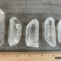 1/2 Lb Quartz Crystal Point Collection, 1.5" - 3.5" Natural Clear Quartz Points