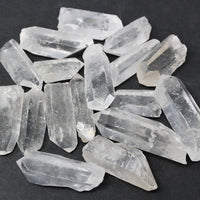 Clear Quartz Points Crystal Collection 1/2 Lb (8 oz) Natural Specimens in Box